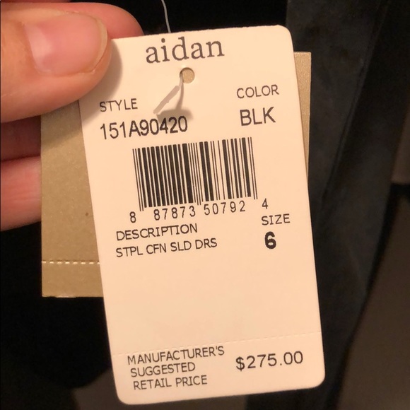 Aidan Dress BLK - Picture 2 of 4